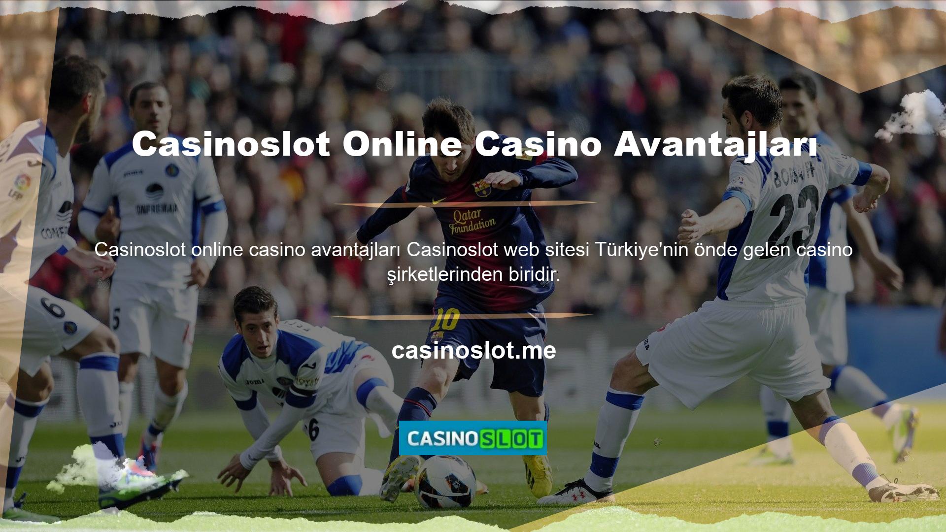 Türk oyun meraklılarına Türkçe dil imkanı sunan özel bir casino şirketidir