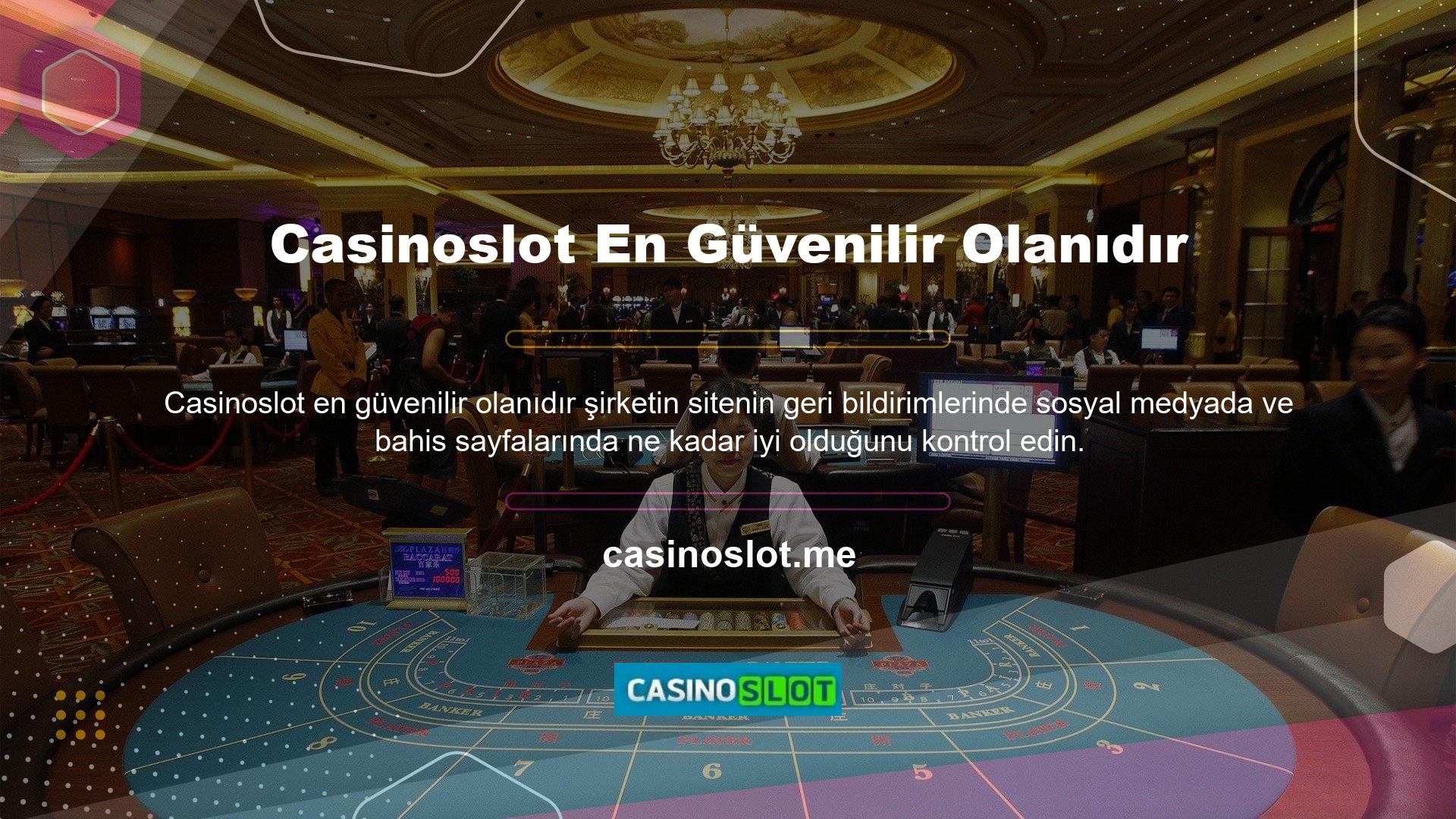 Online casino sitesi birçok iyi yorum ve kötü olanlar yoktur